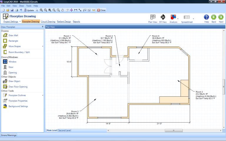 Online House Plan Drawing Tool : Building Plan Software | Create Great