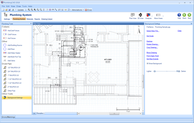 free plumbing and piping software